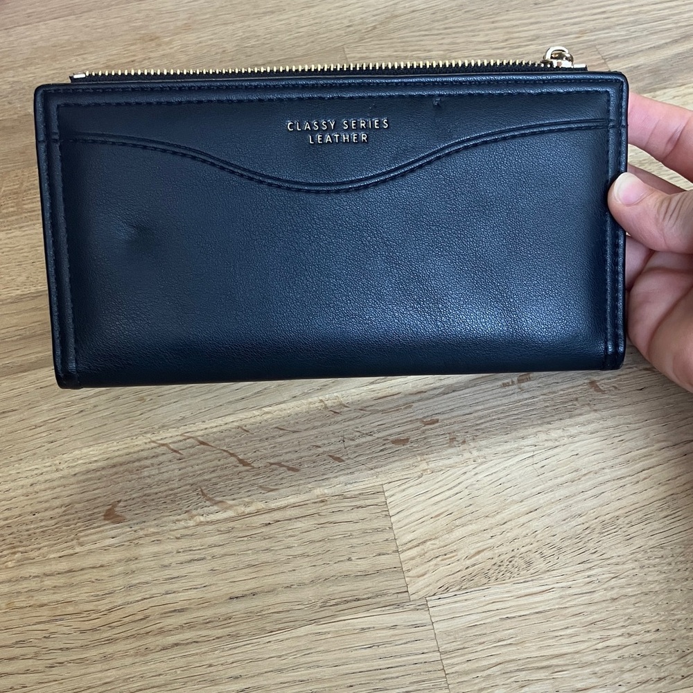 Classy Series Leather Black women’s Wallet